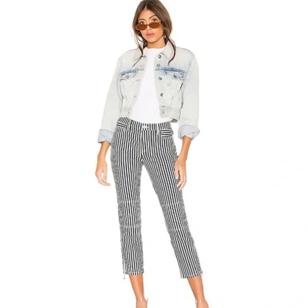 The Cropped Lexton in Modern Stripe
Current/Elliott